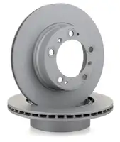 ZIMMERMANN Brake Disc Set for PORSCHE Boxster (986) 2.5, 2.7 (Rear) 98635240104