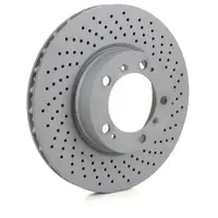 ZIMMERMANN Brake Disc Set for PORSCHE 996, 997, Boxster, Cayman (986, 987) &ndash; Front