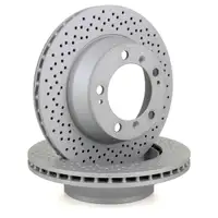 ZIMMERMANN Brake Disc Set for Porsche 911 (996, 997) 3.4/3.6 Carrera (rear)