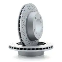 ZIMMERMANN Brake Discs pb:z Brake Pads Wako for PORSCHE Boxster Cayman 987 S 3.2/3.4 (Rear)