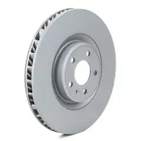 ZIMMERMANN Bremsscheiben Satz f&uuml;r PORSCHE Macan (95B) PR-1LB/1LF ab 02.2017 vorne