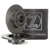 ZIMMERMANN Brake Discs for RENAULT CLIO 3, MEGANE 2, MODUS, TWINGO 2, WIND (Rear)