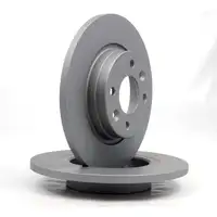 ZIMMERMANN Brake Discs + Brake Pads for RENAULT Twingo 1 2 1.2 1.5 dCi (Front)