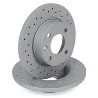 Zimmermann SPORT Bremsscheiben Satz f&uuml;r SKODA Felicia 1 2 6U1 6U5 vorne