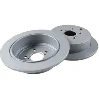 ZIMMERMANN Brake Discs + Brake Pads for TOYOTA GT 86 2.0 200 hp 15-inch rear