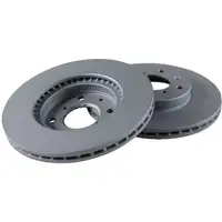 ZIMMERMANN Brake Disc Set for Opel Agila B, Suzuki Splash, and Swift III (Front)