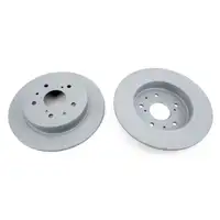 ZIMMERMANN Brake Discs + Pads for SUZUKI Swift 3 MZ EZ 1.6 Sport 125 hp (rear)