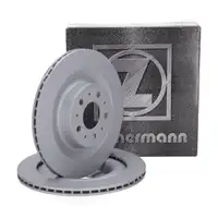 ZIMMERMANN Brake Disc Set for TESLA Model Y 5YJY Rear 1188631-00-A