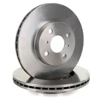 ZIMMERMANN Bremsscheiben Satz f&uuml;r Toyota Corolla (E10 E11) bis 09.2001 vorne