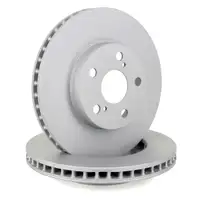 ZIMMERMANN Bremsscheiben f&uuml;r Toyota Carina E 1.6 2.0D Celica 1.8 Prius vorne