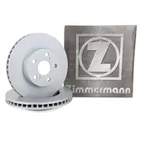 ZIMMERMANN Bremsscheiben f&uuml;r Toyota Carina E 1.6 2.0D Celica 1.8 Prius vorne