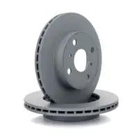 ZIMMERMANN Brake Discs for Toyota Yaris / Yaris Verso 1.0&ndash;1.5, 1.4d&ndash;4D (Front)