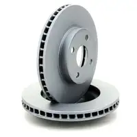 ZIMMERMANN Brake Disc Set for TOYOTA COROLLA / VERSO (_E12_) (Front)