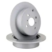 ZIMMERMANN Bremsscheiben Satz f&uuml;r Toyota Corolla / Verso Yaris / Verso hinten