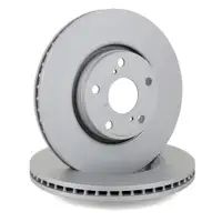 ZIMMERMANN Brake Discs + Pads for TOYOTA Auris _E15_ 1.6/2.0/2.2 D-4D (Front)