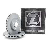 ZIMMERMANN Bremsscheiben Satz f&uuml;r Toyota Yaris 1.0/VVT-i 1.3VVT-i 1.4D-4D vorne