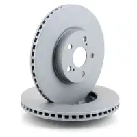 Zimmermann Brake Disc Set for SUBARU Trezia, TOYOTA Urban Cruiser, and Verso S (Front)