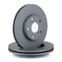 ZIMMERMANN Brake Discs + Brake Pads for TOYOTA Auris Corolla _E18_ (Front)