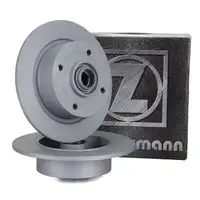 ZIMMERMANN Bremsscheiben Satz f&uuml;r VW K&auml;fer 15001600 Karman Ghia vorne