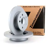 ZIMMERMANN Brake Disc Set for VW Transporter Bulli T3 Synchro (Front)