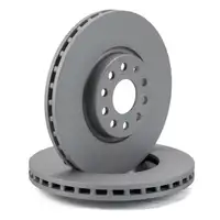 ZIMMERMANN Brake Discs + Pads for SEAT Tarraco, SKODA Kodiaq, and VW Tiguan (Front)