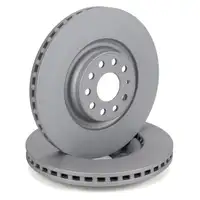 ZIMMERMANN Brake Discs + Pads for AUDI TT 1.8/2.0 TFSI, 2.0 TDI, TTS FV (Front + Rear)