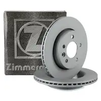 ZIMMERMANN Brake Disc Set for VW Amarok PR-2E4 + Crafter SY SZ PR-1LA (Rear)