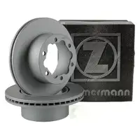 ZIMMERMANN Bremsscheiben Satz f&uuml;r MAN TGE (UZ_) + VW Crafter (SY SX SZ) hinten