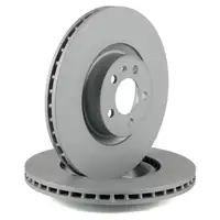 ZIMMERMANN Brake Disc Set for VW Polo 6 2.0 GTI PR-1ZB (model year AW-J-000 001 and later) &ndash; front