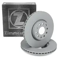 ZIMMERMANN Bremsscheiben Satz f&uuml;r VW Golf 8 Passat B9 Tiguan AUDI A3 8Y vorne 5WA615301B