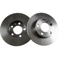 ZIMMERMANN Brake Discs + Pads for VW Golf 3, Passat Variant B3 2.9 VR6 Synchro (Rear)