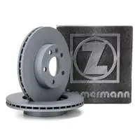 ZIMMERMANN Brake Disc Set for VW Transporter T4 15-inch PR-1LE/1LU (Front)