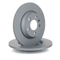 ZIMMERMANN Brake Disc Set for VW Sharan T4 2E3 and SEAT Alhambra (16-inch rear)