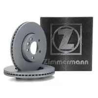 ZIMMERMANN Brake Disc Set for VW Multivan Transporter T5 T6 PR-2E3 (Front)