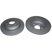 ZIMMERMANN Brake Discs + Pads + Wako for VW Multivan Transporter T5 Touareg 7L (Rear)