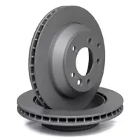 ZIMMERMANN Brake Disc Set for AUDI Q7, PORSCHE Cayenne, and VW Touareg (Rear)