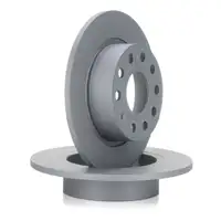 ZIMMERMANN Bremsscheiben + Bremsbel&auml;ge f&uuml;r AUDI A3 8P VW Golf 5 6 7 Caddy 3 Eos hinten