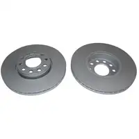 ZIMMERMANN Brake Disc Set for SKODA Superb 1, VW Passat 3B3, 3B6, 1ZC/1LE (Front)