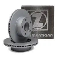 ZIMMERMANN Brake Discs for VOLVO 240 2.0&ndash;2.7, 260 2.7, 2.8 (LUCAS System, Front)