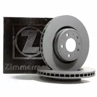 ZIMMERMANN Brake Disc Set for VOLVO C70, S70, V70 (16-inch front) 31262095