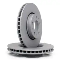 ZIMMERMANN Brake Disc Set for VOLVO S60 1, S80 1, V70 2, XC70 Cross Country (15-inch front)