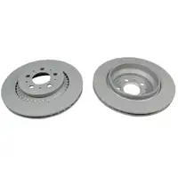 ZIMMERMANN Brake Disc Set for VOLVO XC90 1 275 (Rear)