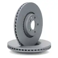 ZIMMERMANN Brake Discs + Pads for FORD Galaxy S-Max WA6 2.0 EcoBoost 2.5 ST (Front)