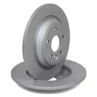 ZIMMERMANN Bremsscheiben + Bel&auml;ge f&uuml;r VOLVO S60 2 S80 2 V60 1 V70 3 XC70 2 hinten