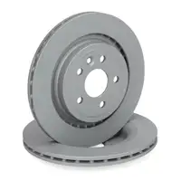 ZIMMERMANN 610.3715.20 Brake Disc Set for VOLVO S60 2, S80 2, V60 1, V70 3, XC70 2 (rear)