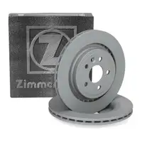 ZIMMERMANN 610.3715.20 Brake Disc Set for VOLVO S60 2, S80 2, V60 1, V70 3, XC70 2 (rear)