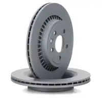 ZIMMERMANN Bremsscheiben Satz f&uuml;r VOLVO XC60 156 2008-2017 hinten