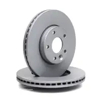 ZIMMERMANN Bremsscheiben + Bremsbel&auml;ge f&uuml;r VOLVO V40 525 526 15 Zoll vorne