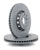 Zimmermann SPORT Brake Disc Set for AUDI S4, S6 (4A), C4, A8 (4D) &ndash; Front