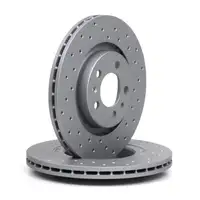 Zimmermann SPORT brake discs + pads for AUDI A3 8L, SEAT Leon, SKODA Golf 4 (Front and Rear)